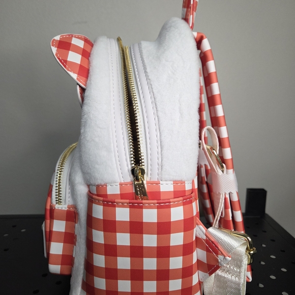 hello kitty gingham backpack Sanrio X Loungefly Hello Kitty Red Gingham Backpack, NWOT
